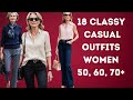 Classy Casual Outfits for Women Over 50, 60, & 70 | Daily Style Inspiration |Graceful Style 50+