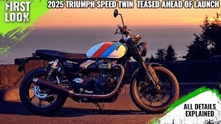 2025 Triumph Speed Twin 900 Teased Ahead Of India Debut - Explained All Spec, Features And More