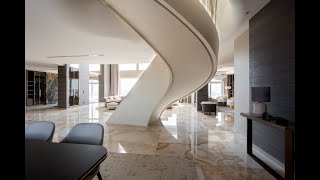 IIXX Carat Penthouse - feature staircase - by SILLER SILLER   FINAL