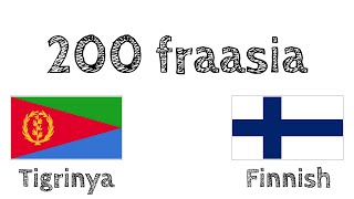 200 fraasia - Tigrinja - Suomi