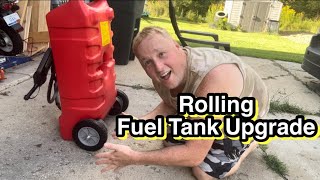 BEST Rolling Wheel Fuel ⛽️ Gas Tank Upgrade! Spector Duramax Flo N Go