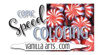 Speed Color- Copic \u0026 Luminance, \