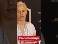 Olena Kolesnyk let PEOPLE get in her HEAD ahead of her first fight with Larissa Pacheco