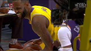 Lebron James Laughs While Being Guarded By Jae Crowder