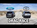 Ford Escape SE v Toyota RAV4 | DRAG RACE