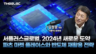 서플러스글로벌, 2024년 반도체 부품 마켓 플레이스와 신사업 전략으로 다운턴속에 공격적 투자를 하다