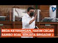 Momen Hakim Cecar Sambo soal Senjata di Pinggang Brigadir J