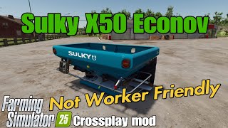 Sulky X50 Econov / FS25 crossplay mod