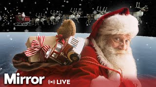 LIVE: Track Santa on his Christmas journey around the world