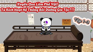 Tập 1-3 | Xuyên Qua Làm Phế Vật!Ta Kích Hoạt Hệ Thống Bồi Dưỡng Gia Tộc?!! | Haubeo Vietsub Official