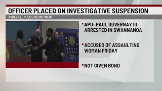 Asheville police officer arrested, suspended
