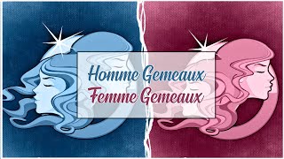 Homme Gémeaux ♊ Femme Gémeaux ♊  Compatibilité Astrologique Amoureuse