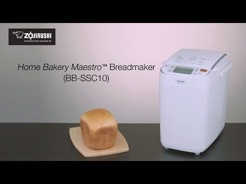 Zojirushi Home Bakery Maestro™ Breadmaker BB-SSC10 - YouTube