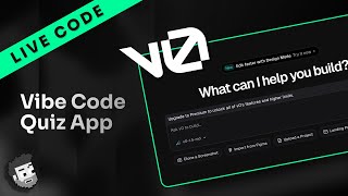 Live Vibe Code Vercel V0 Quiz App
