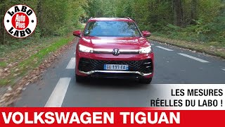 VOLKSWAGEN TIGUAN :  : toutes LES MESURES REELLES du LABO !