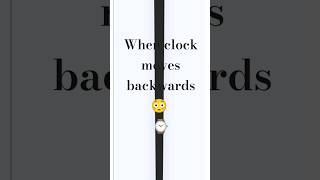 When Clock moves backwards| Watch till the end| Day light savings| London, England | #shorts