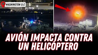 INICIAN rescate tras CHOQUE de AVIÓN contra HELICÓPTERO SIN SOBREVIVIENTES hasta ahora | Gestión