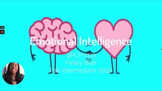 SAU Informative Speech | Emotional Intelligence (Fall Intersession 2020)