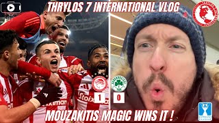 VLOG | OLYMPIACOS vs PANATHINAIKOS 1-0 | Mouzakitis wonder goal sends PAO packing !