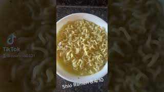 Ramen. Shio ramen. Sapporo Ichiban. #food #review #reels