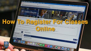 How To Register For Classes Online | Goldey-Beacom College