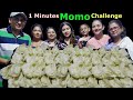 1 MINUTE MOMO EATING CHALLENGE @BudaBudiVlogs