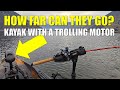 Kayaks With Trolling Motors: How Far Can They go?