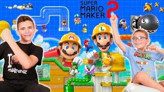 SWAN ET NÉO TESTENT SUPER MARIO MAKER 2 ! -  Nouveauté Nintendo Switch