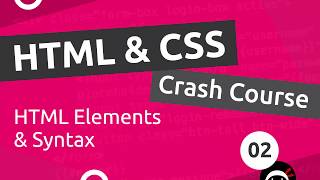 HTML \u0026 CSS Crash Course Tutorial #2 - HTML Basics