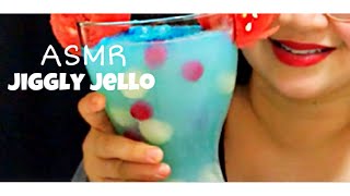 ASMR JIGGLY JELLO IN A JAR|LOUD SLURPING|ASMR SINGAPORE