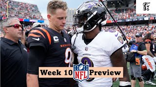 NFL WEEK 10 PICKS | BURROW REVENGE!! | GOFF VS STROUD!! | JET COMEBACK??!?!