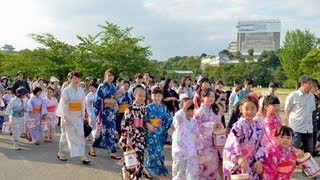 姫路の夏「ゆかたまつり」開幕