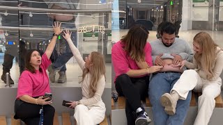 Extreme prank with TOUCHING people in the MALL/2024 by @pirovezov