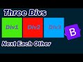 Aligning Divs Side by Side Bootstrap Tutorial