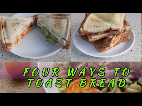 TOASTED BREAD // HOW TO TOAST BREAD(NIGERIAN) // 4 WAYS TO TOAST BREAD ...