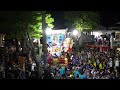 岩瀬曳山車祭り2024年５月17日　３本目　財町ｖｓ港町