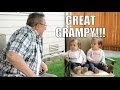 GREAT GRAMPY IS HERE!!! - July 13, 2015 -  ItsJudysLife Vlogs