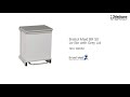 Bristol Maid BR 50 Ltr Bin with Grey Lid BR060