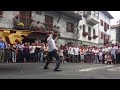 baile de la bandera en san fermín de lesaka 2019