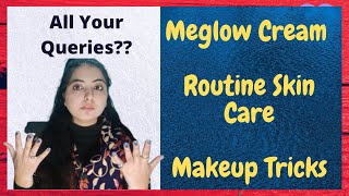 Meglow Cream || Makeup Tricks || Skin Care Routine