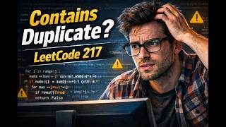 Contains Duplicate - LeetCode 217: Python Interview Prep