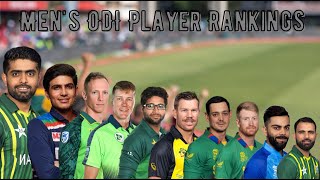 Men's ODI Player Rankings | ODI Batsman Ranking 2023