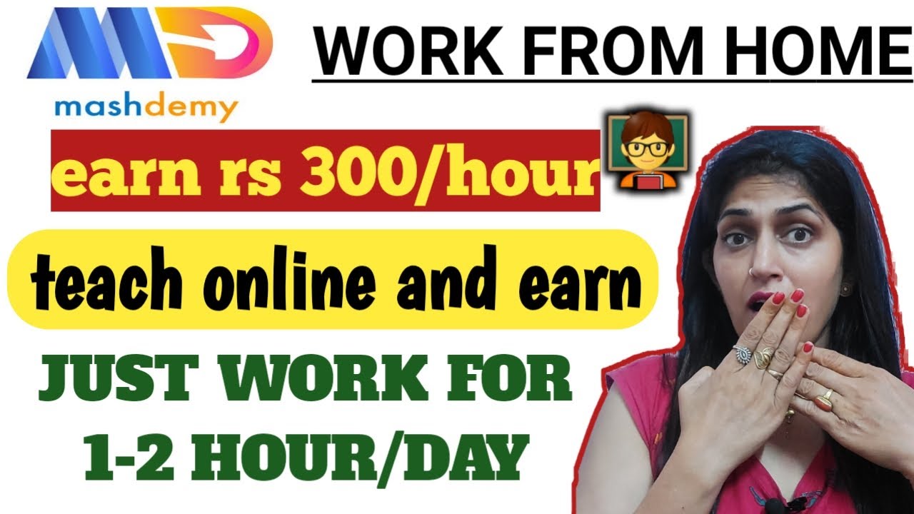 Work From Home || Part Time Job ||Earn Money Online ||online Teaching ...