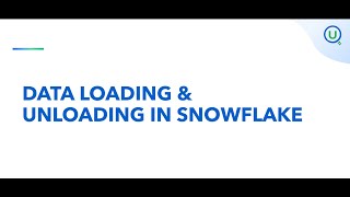 Data Loading and Unloading In Snowflake