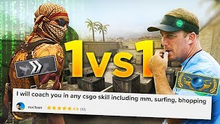 I hired a coach on fiverr, pretended to be a noob, then challenged him to a 1vs1...