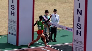 【富士山女子駅伝2024】全チームのフィニッシュシーン  富士総合運動公園陸上競技場  2024.12.30