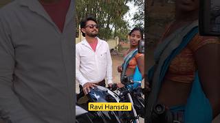 Ravi Hansda Shooting Time #ravihansda #santhali #shorts