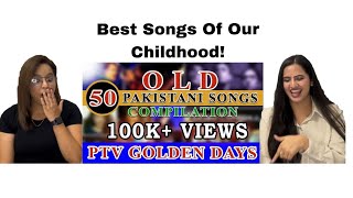Indian Reaction On Top 50 Old Pakistani Songs | Pakistani Old PTV Songs |ChaCha Online |Sidhu Vlogs