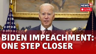 Joe Biden Impeachment LIVE | House Votes To Formalize Biden Impeachment Inquiry | N18L | US News