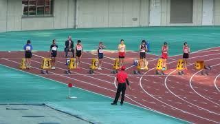 6年生女子100m　決勝　第39回　彩の国小学生クラブ交流陸上大会